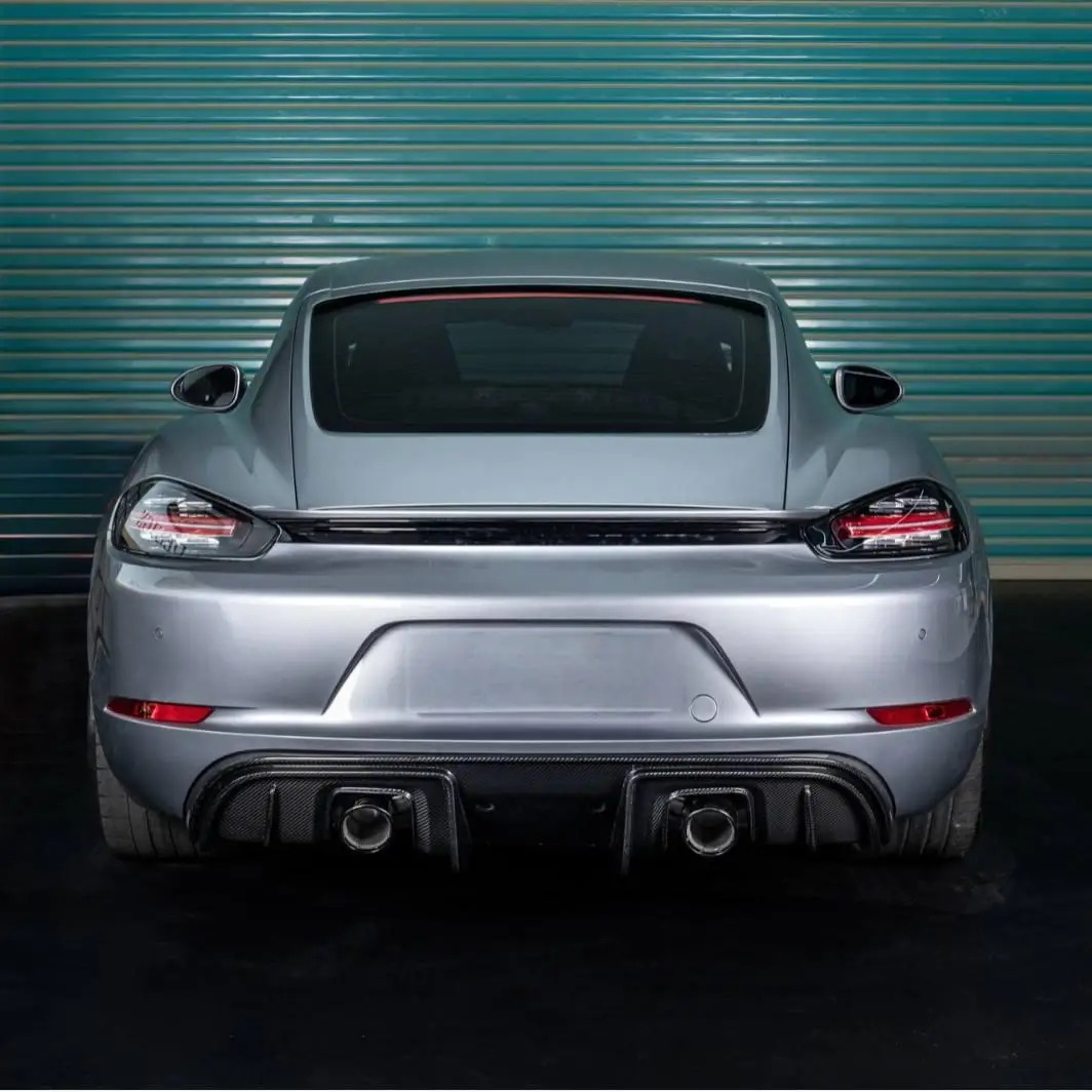 New High Quality Rear Diffuser for 17-UP for 718 Upgrade for OE Style Dry Carbon Fiber Body Kit Hot Sales